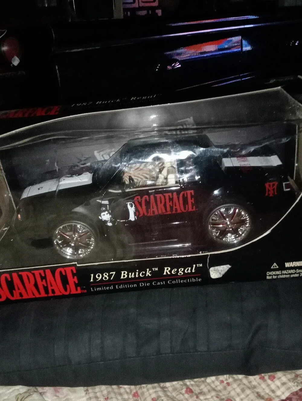Scarface 1987 Buick Regal Die-Cast Collectible - Black